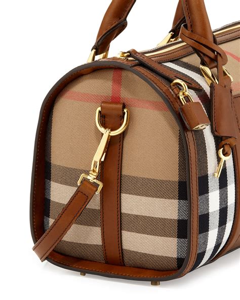 burberry satchel brown|Burberry satchel sale.